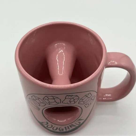 VOODOO DONUT COFFEE MUG preowned coffee mug “The magic is in the hole” - Picture 4 of 8